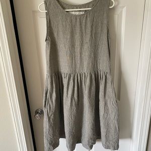 NotPerfectLinen smock dress